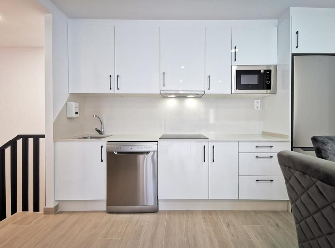 Private kitchen, Apartamentos Costa de Foz by gaiarooms, Lugo