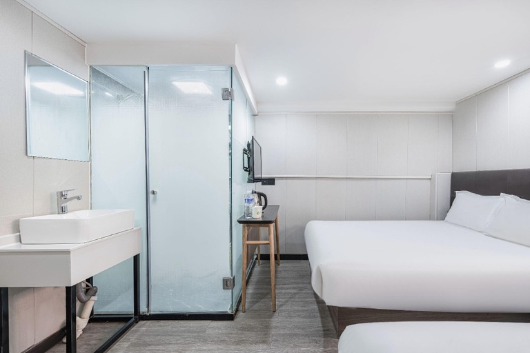 Bedroom 2, Hi Inn Beijing Jintai Road Metro Station, Beijing