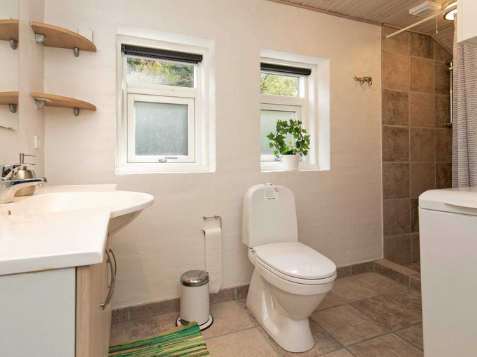 Bathroom, Holiday Home in Skals, Viborg