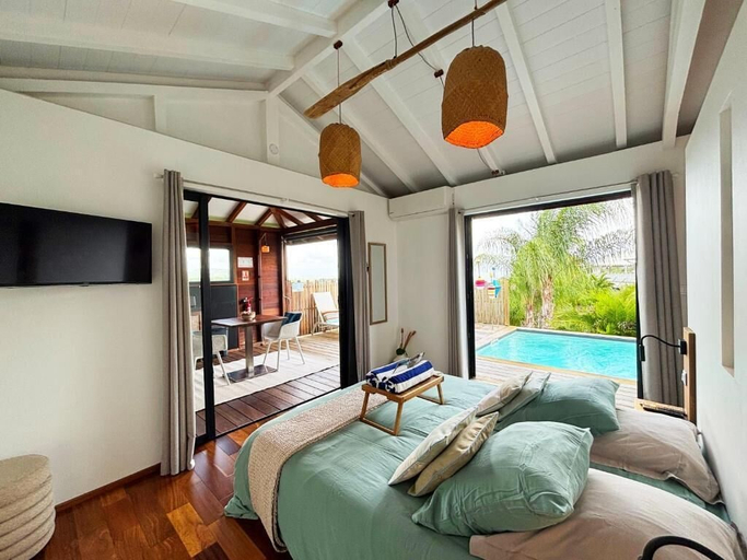 Bedroom 3, ZANNANNA LODGE, Le Diamant