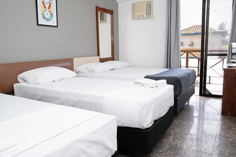 Bedroom, Hanna Buzios Al Mare Hotel, Armação dos Búzios
