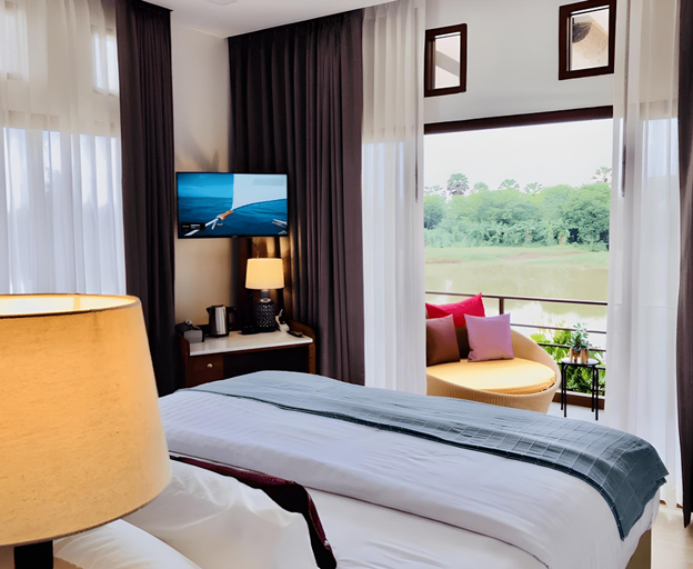 Bedroom 3, Canal Village Pakpra Phatthalung, Khuan Khanun