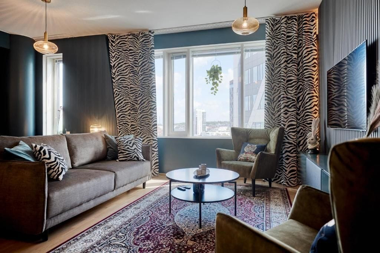 Living area 4, Luxury Tower Studio next to Nokia Arena, Pirkanmaa