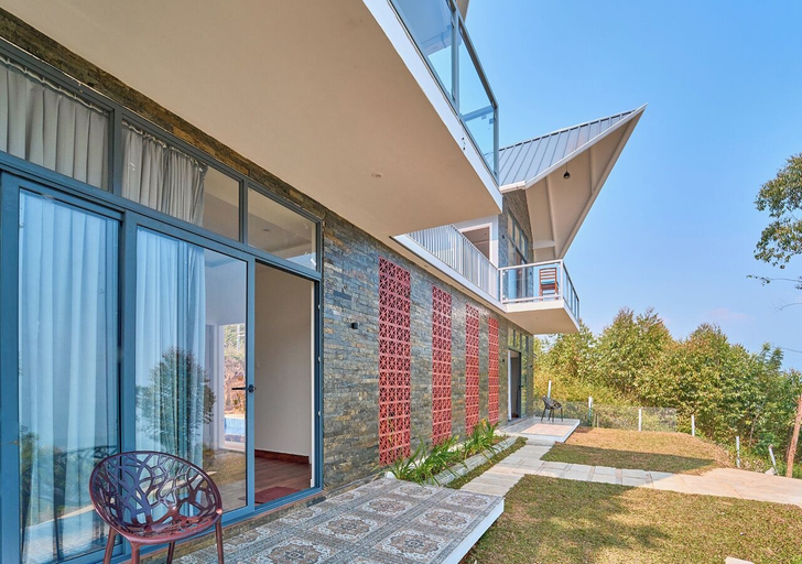 Terrace/patio 5, Jose Villa Kanthalloor by VOYE HOMES, Idukki