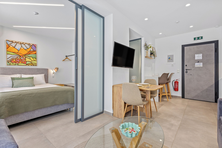 Bedroom 4, Athens Theatrou Apartments, Attica