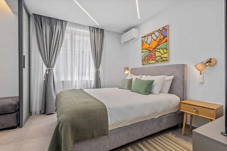 Bedroom 4, Athens Theatrou Apartments, Attica