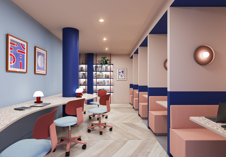 Business center, Student Only Central Studios, Reading