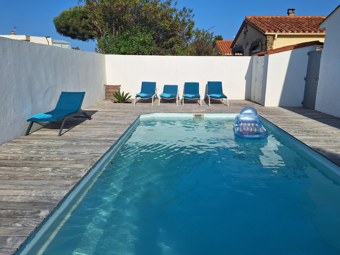 Sport & Beauty 4, Villa familiale, piscine a 100 m de la plage - 8ALBAU26, Pyrénées-Orientales