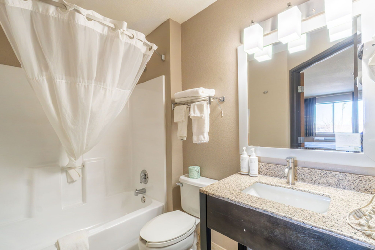 Bathroom 5, Super 8 by Wyndham Sioux City South, Woodbury