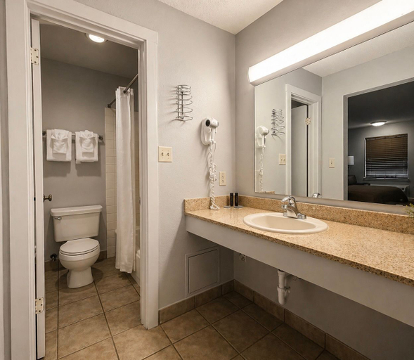 Bathroom 5, Silver Queen Inn, Mohave