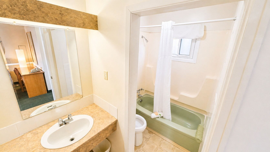 Bathroom, Adams Motel, Algoma