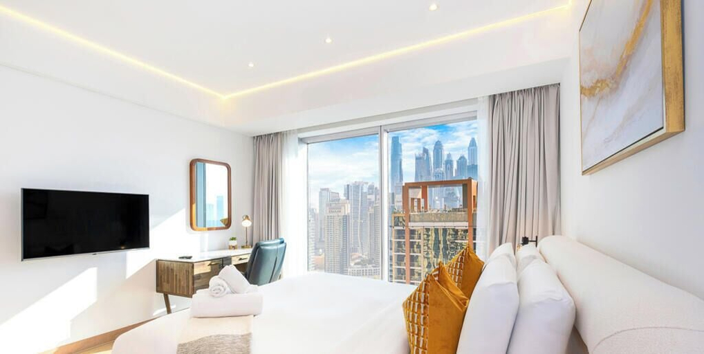 Bedroom 3, LUX The JW Marina Suite 2, Dubai