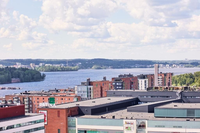 City view from property, Luxury Tower Studio next to Nokia Arena, Pirkanmaa