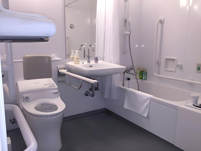 Bathroom, Sunrise Inn Iwaki, Iwaki
