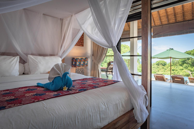 Bedroom 3, Villa Bayu - exclusive villa with infinity pool, wellness pavilion, panoramic ocean view & full serv, Buleleng
