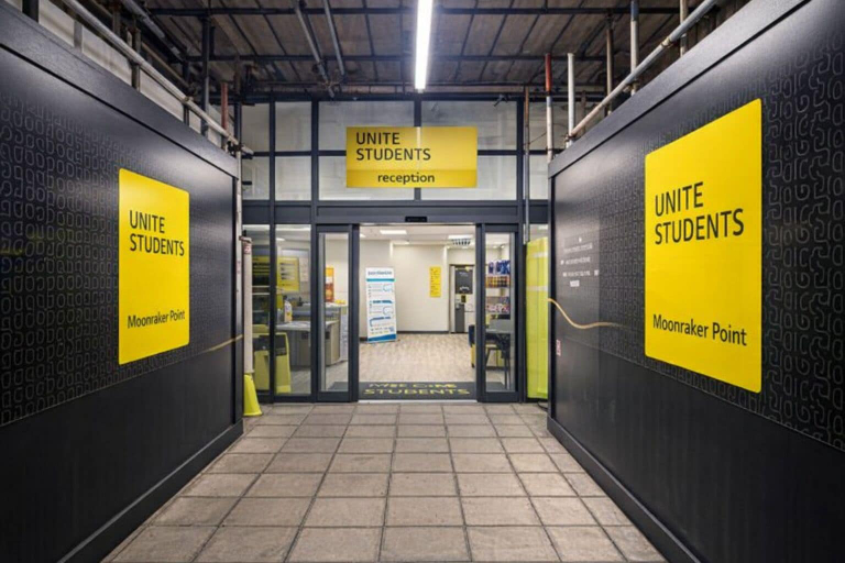 Front of property, Destiny Student - Moonraker, London