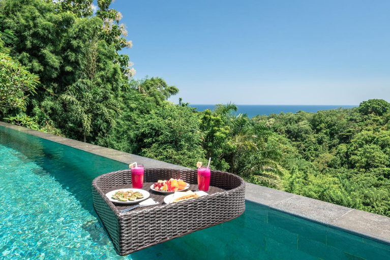 Sport & Beauty 2, Villa Bayu - exclusive villa with infinity pool, wellness pavilion, panoramic ocean view & full serv, Buleleng