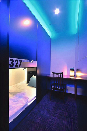 Bedroom 5, Capsule Plus Yokohama Sauna & Capsule, Yokohama