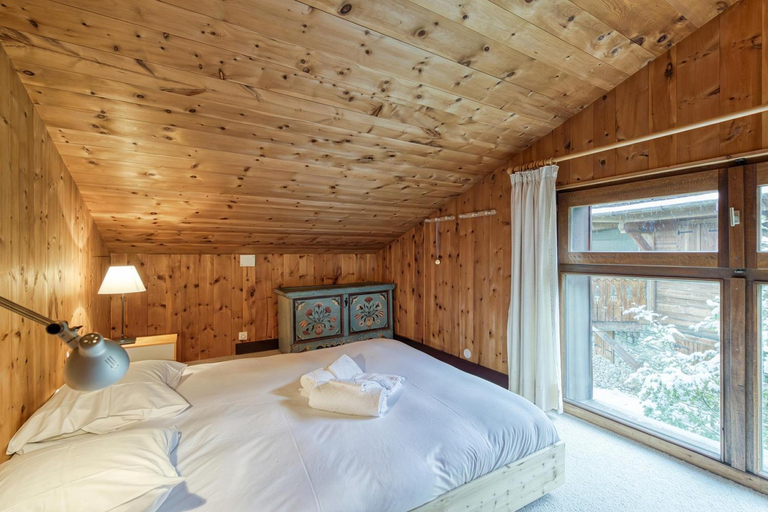 Bedroom 2, Apt Le Grenier Ski-in/Ski-out views, sleeps 7 - Happy Rentals, Haute-Savoie