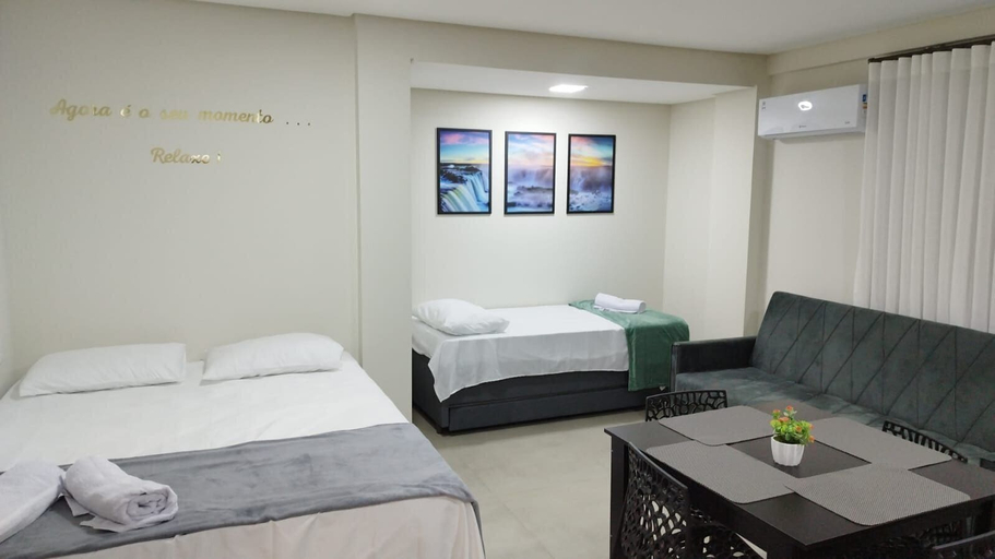 Room 4, Studio novo no centro de Foz, Foz do Iguaçu