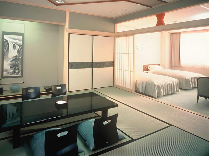 Bedroom, Nisshokan Shinkan Baishokaku, Nagasaki