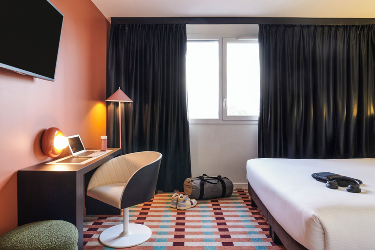 Bedroom 4, ibis Styles Nantes Saint Herblain, Loire-Atlantique