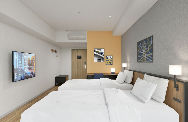 Bedroom 2, City Express By Marriott Osaka Namba South, Osaka