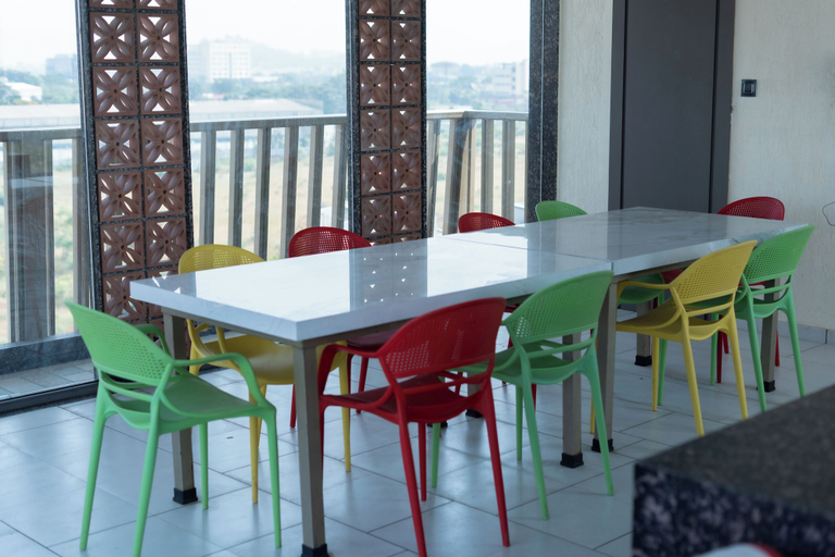 Outdoor dining, H Two O Villas, Nashik