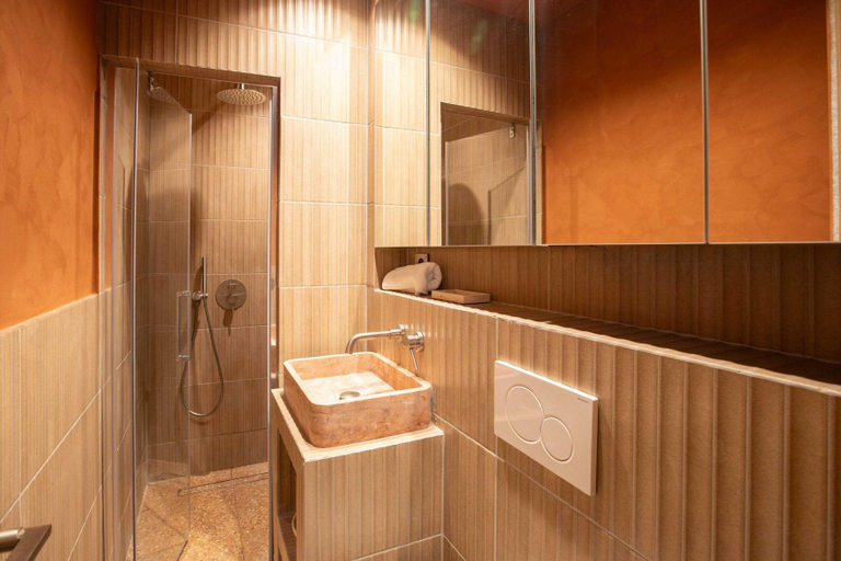 Bathroom 2, Charming Studio with A/C - 2P - Center St Tropez, Var