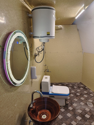 Bathroom 4, North Cliff by Stay Pattern, Ganderbal