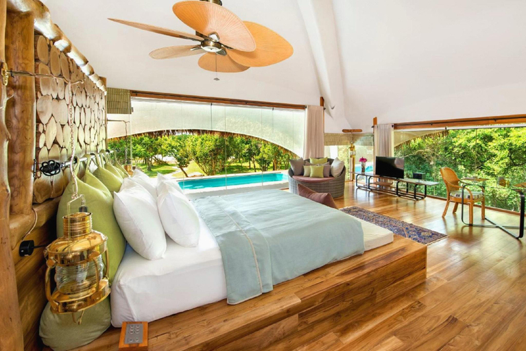 Bedroom 3, Uga Chena Huts - Yala - All Inclusive, Thissamaharama