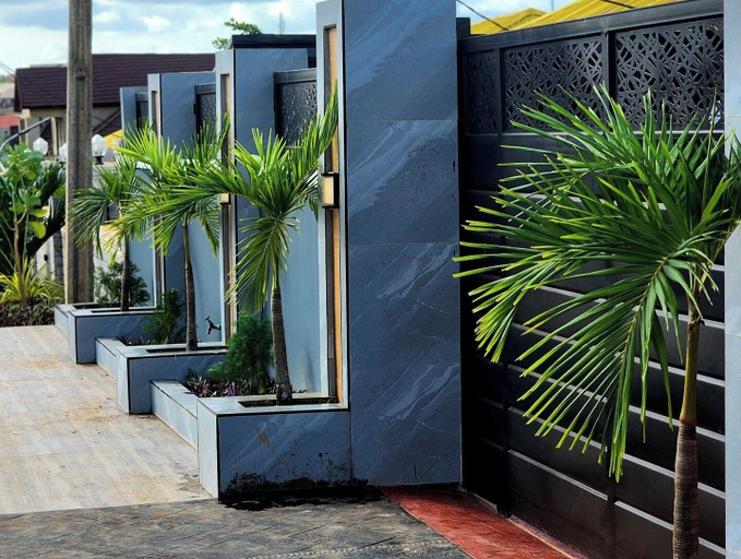 Exterior detail, City Nest Apartment, Obafemi-Owode