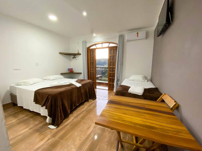 Bedroom 4, Pousada Morada do Sol, Socorro