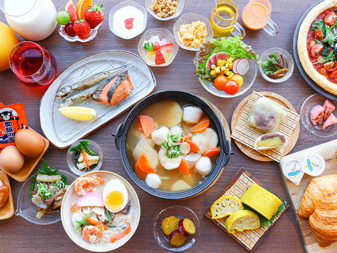 Breakfast buffet 4, Tabino Hotel Aso Kumamoto Airport, Kikuyō