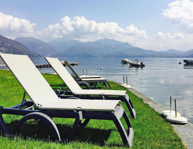 View from property 3, Residence Casa & Vela With Private Beach, Oggebbio, Verbano-Cusio-Ossola