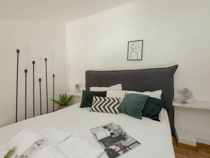 Bedroom 3, Fiori - Bright Stylish Loft in the Heart of Brera, Milano