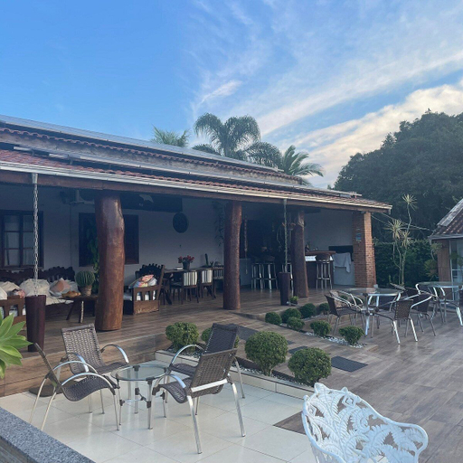 Outdoor dining 4, Pousada Rainha do Mar, São Francisco do Sul