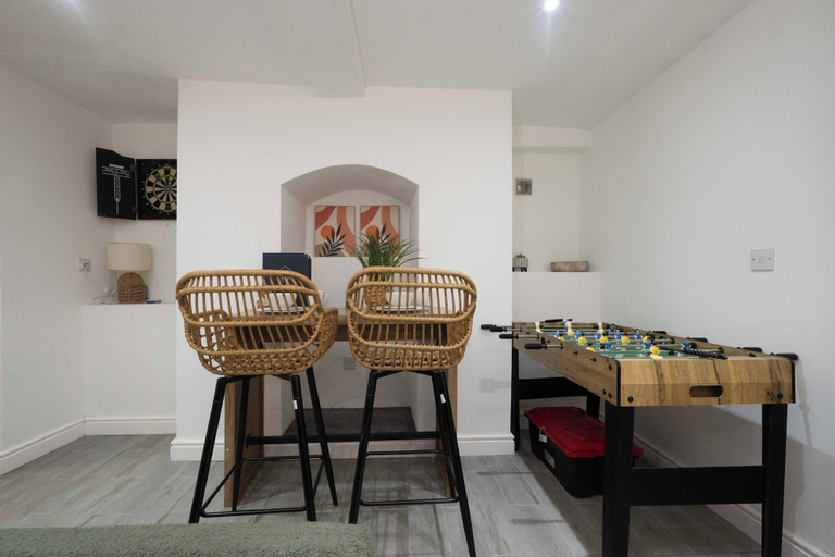 Game room, Norfolk House, Gloucestershire