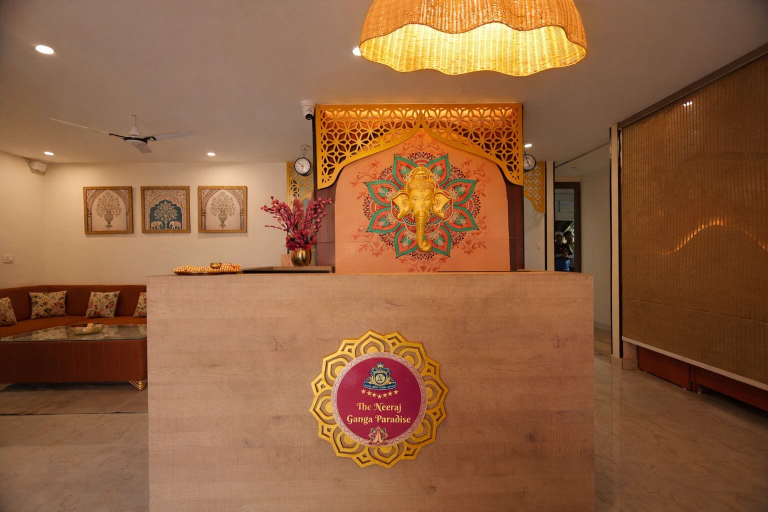 Reception 4, The Neeraj Ganga Paradise With Ganga View, Garhwal