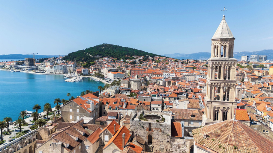 City view from property, Apartment Lux retreat, Split