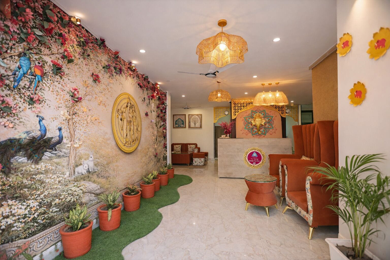Lobby 5, The Neeraj Ganga Paradise With Ganga View, Garhwal