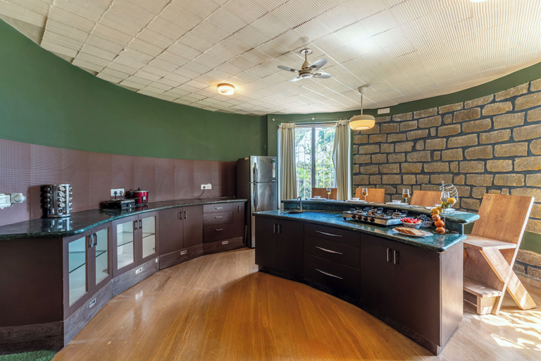 Private kitchen 2, Brahamasthanam By Alaya Stays 4BHK, Bangalore