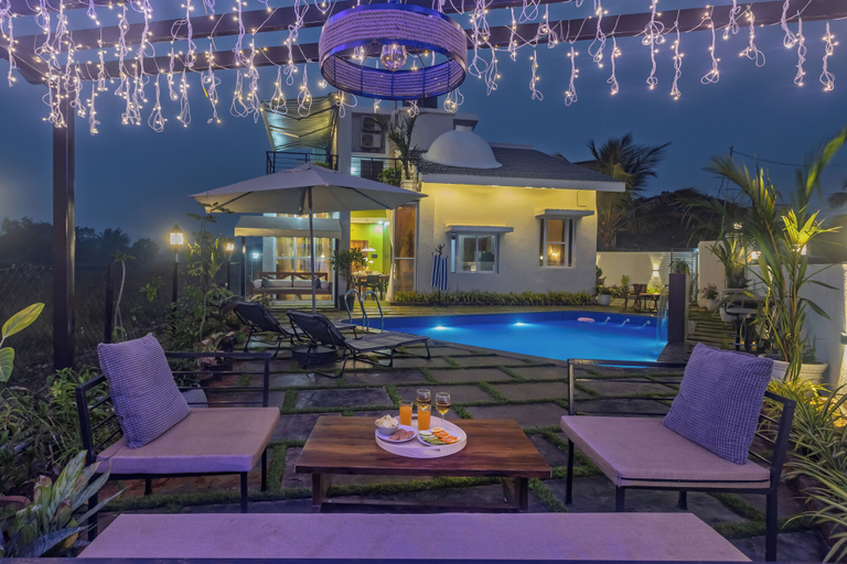 Pool 5, ELIVAAS Moonlit retreat 3 BHK with Pool, Raigarh