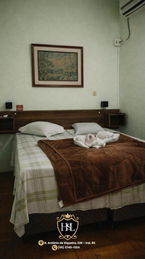 Bedroom 3, Hotel Sao Luiz Irai, Iraí