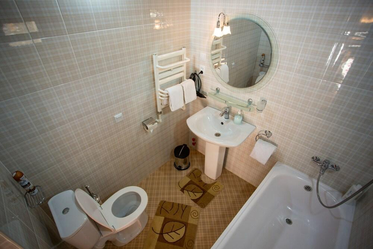 Bathroom 3, Amulet Hotel, Buxoro