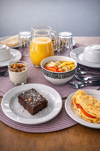 Breakfast meal 2, Pousada Rainha do Mar, São Francisco do Sul