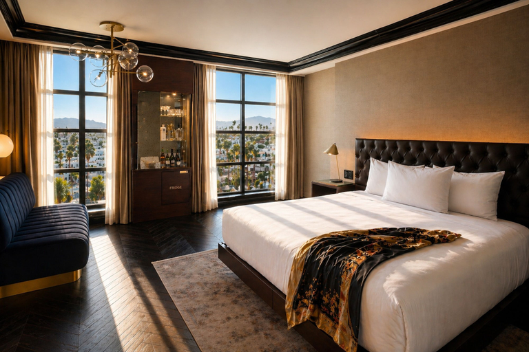 Bedroom 3, Whisky Hotel, Los Angeles