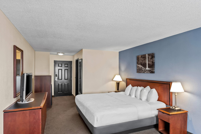 Bedroom 3, Rodeway Inn, Cabell