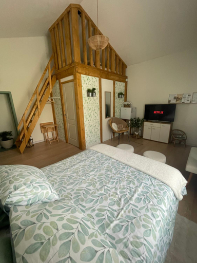 Bedroom 2, Chambre d hote en Drome des collines pour 2 a 4 personnes, Drôme
