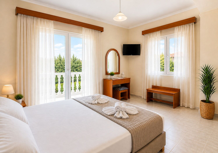 Bedroom 2, VILLA JOANNA, Ionian Islands